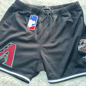Pro Standard Men's Arizona Diamondbacks Classic Mesh Shorts world series 2001